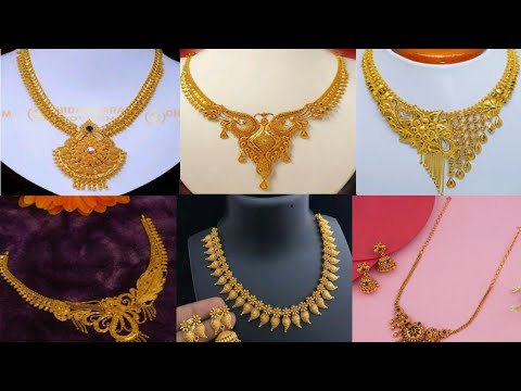 New gold  necklace designs pictures 2026/ latest design gold necklace