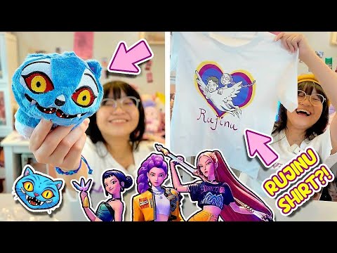 Unboxing KPOP Demon Hunters Merchandise!! )৻ ́• ᗜ ̀• (৻