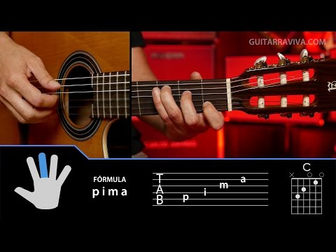 Cómo tocar arpegios en guitarra tecnicas Clase 1 | Técnica Guitarraviva