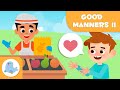 PLEASE, THANK YOU AND ASKING FOR PERMISSION 🤝 GOOD MANNERS for kids 😊 Episode 2