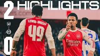 Highlights Arsenal Vs Brighton (2-0) di Carabao Cup 25/26, Mudah Saja Gooner Maju Perempat Final!