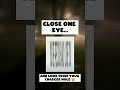 Close one eye 👁️ #shorts #tiktok #close #eyes #fyp #fypシ #viral #trending #youtubeshorts #love