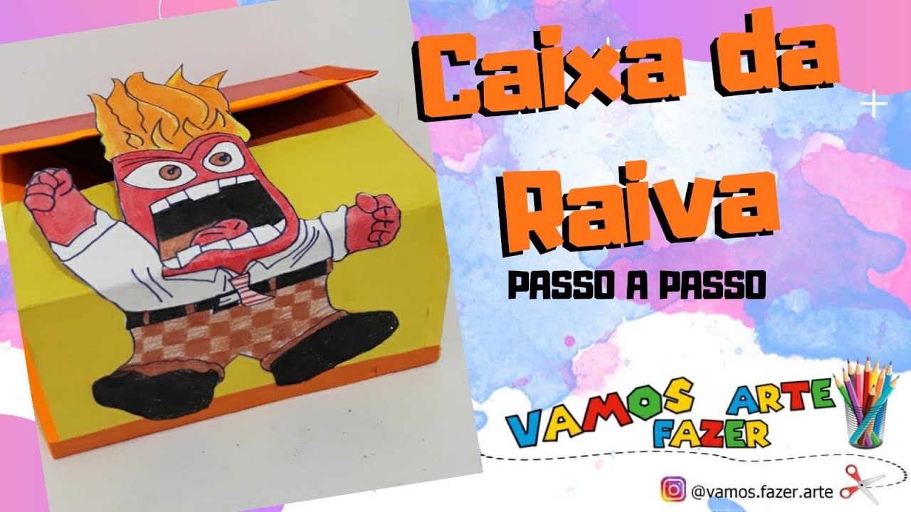 CAIXA DA RAIVA - #trabalhandoossentimentosdacriança #caixadaraiva #gerenciarossentimentos