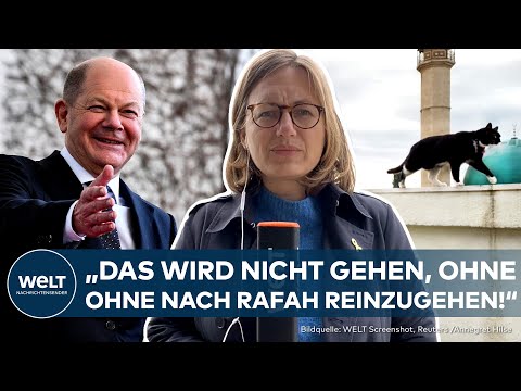 NAHOSTKONFLIKT: Gazas Rafah im Visier von Netanjahu - Kanzler Scholz reist nach Israel und Jordanien