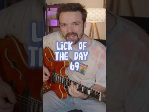 Funky Blues Guitar Lick - Get Your Groove On | Lick of the Day 69  #guitar