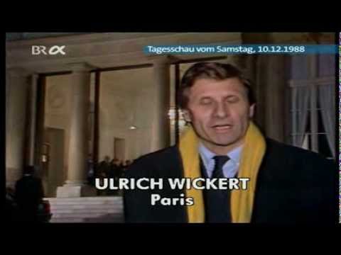 Tagesschau vom Samstag den 10.12.1988