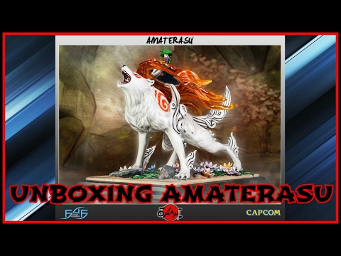 Unboxing Okami Amaterasu First4Figures Statue