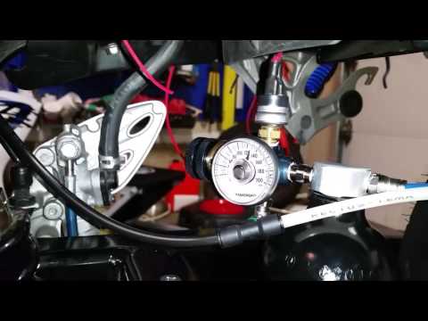 09 Hayabusa air shifter install
