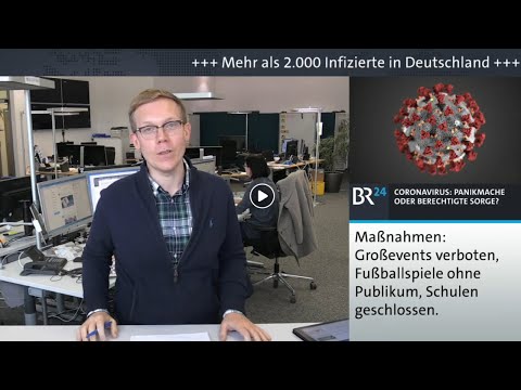 #BR24live: Coronavirus - scaremongering or legitimate concern? | BR24
