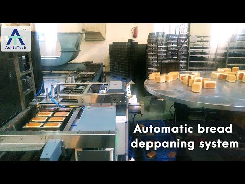 Stainless steel(ss) automatic bread depanning system