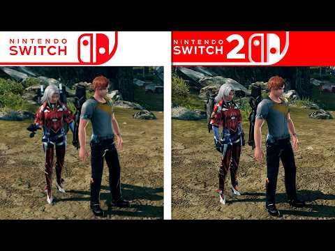 Xenoblade Chronicles X | Switch vs Switch 2 | Graphics Comparison