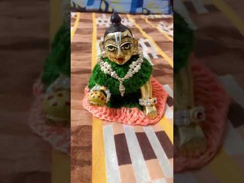 Laddu Gopal cotton Poshak Set
