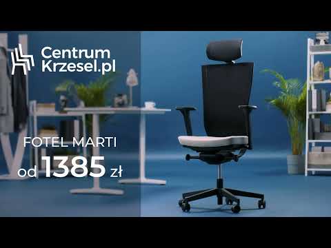 Fotel biurowy Marti - podąża za innowacją. Teraz w specjalnej cenie na www. centrumkrzesel.pl