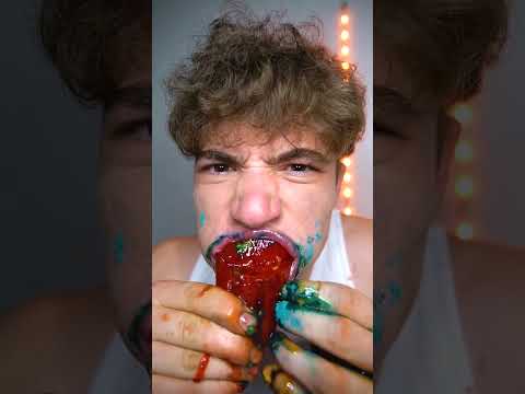 Worlds Spiciest Chamoy Pickle 🥵