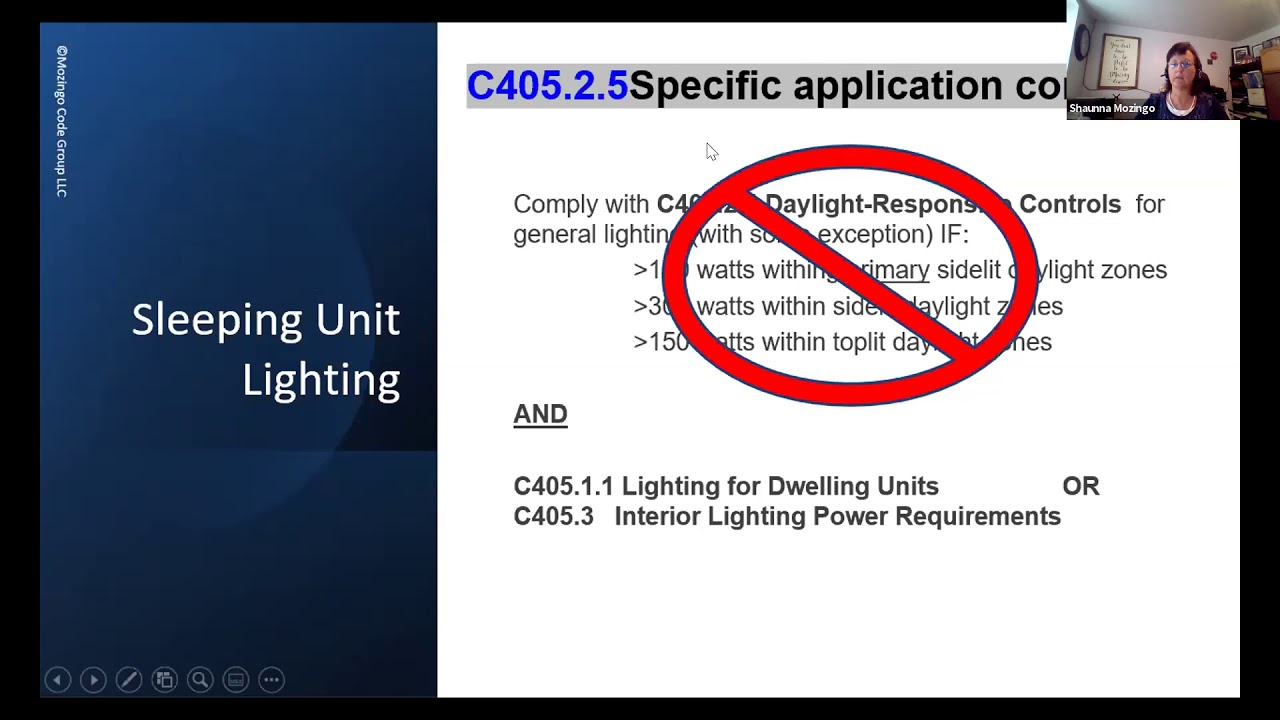 IECC 2021 Commercial Lighting