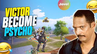 VICTOR BECOME PSYCHO BGMI COMMENTRY JEVEL