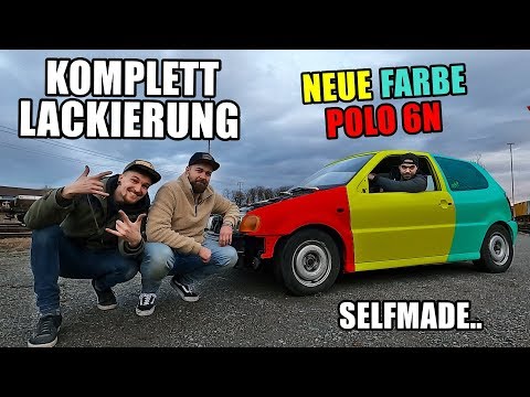 LB GARAGE | NEW PAINT ON THE POLO 6N | SELF-MADE