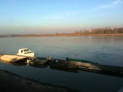 Il fiume Po a Monticelli Pavese