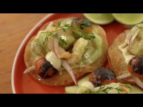 Tostadas de aguachile al estilo D1 🇲🇽