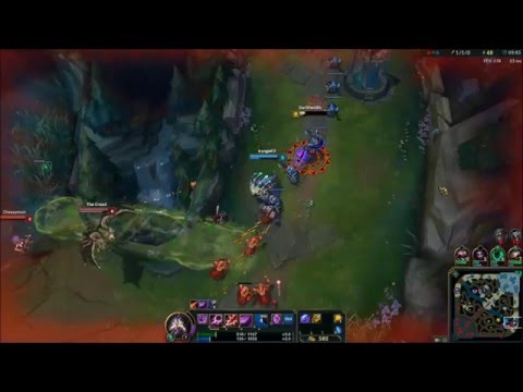 LoL Random Moments: Always dodge Caitlyn's ultimate!