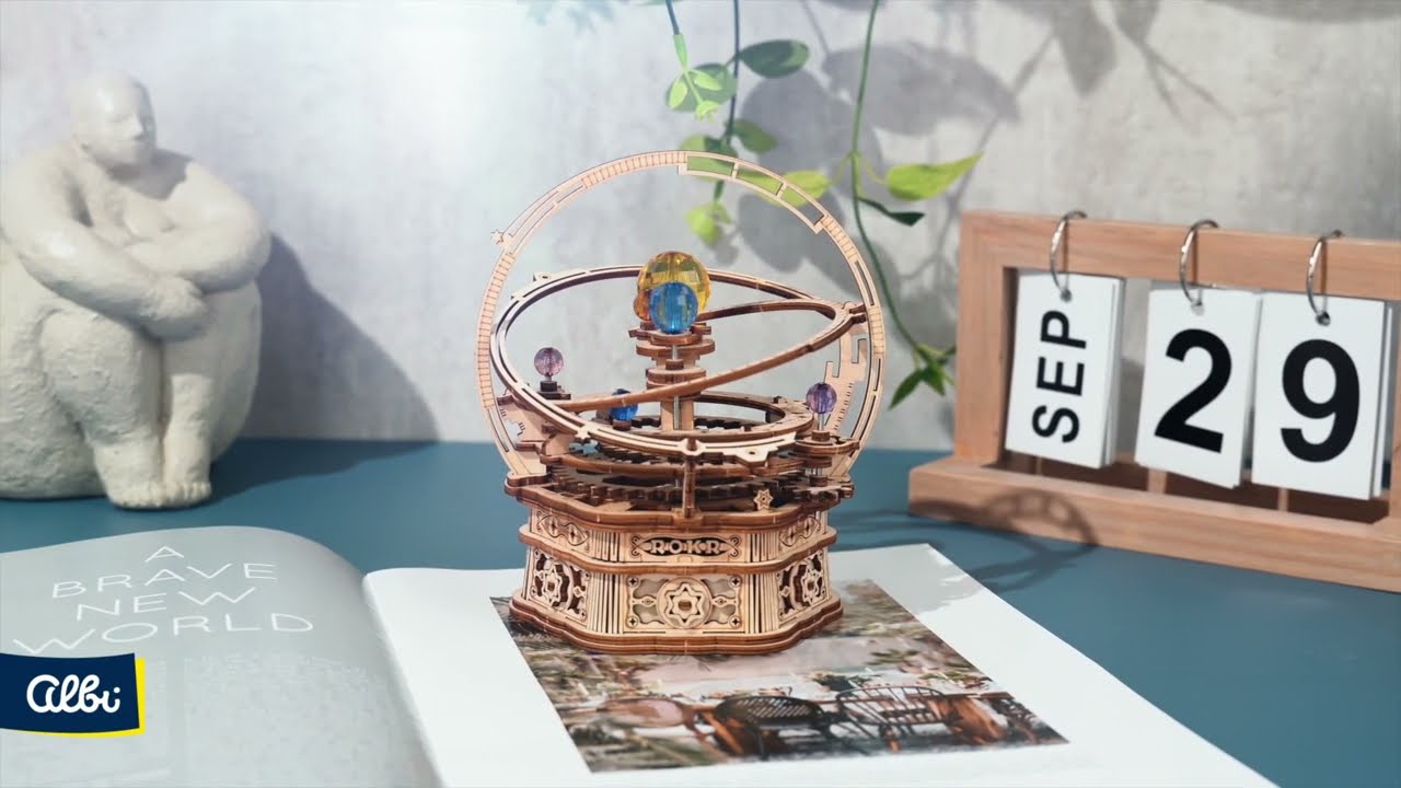 Drewniane modele 3D – Pozytywka. Gwieździsta noc