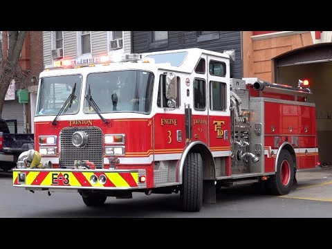 Trenton Fire Department Engine 3 Responding