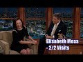 Elisabeth Moss - Easily Amused, In A Good Way - 2/2 Visits In Chronologial Order [480-1080p]