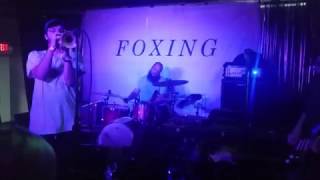 Foxing - Bit By A Dead Bee Pt. II (Live in Pittsburgh 2017-03-07)