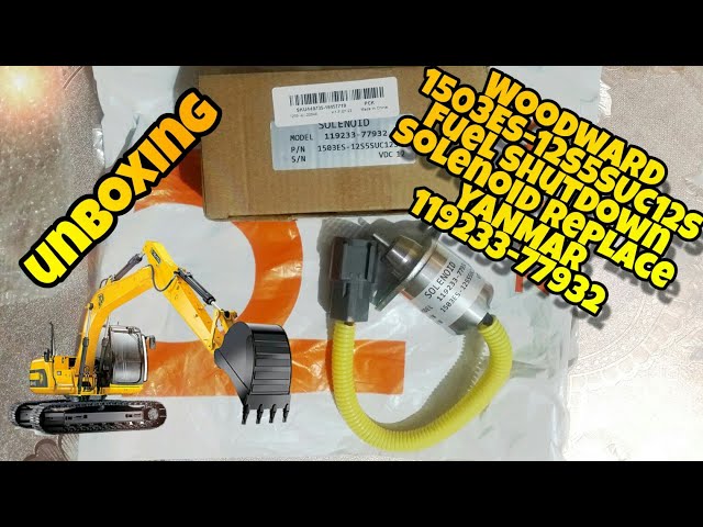 Vídeo relacionado con Cicóny Solenoide de Parada de Combustible Metálico Yanmar 119233-77932/77931, Woodward 1502ES-12S5SUC12S, Syncro Start 1502ES-12S5SUC12S, OEM 1503ES-12S5SUC12S, Plata, Rectangular