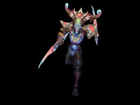 Winterblessed Shaco (Ruby) Chroma - League of Legends 2023