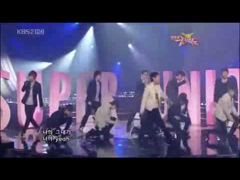 091303 KBS Music Bank Super Junior Come Back Stage Why I Like You