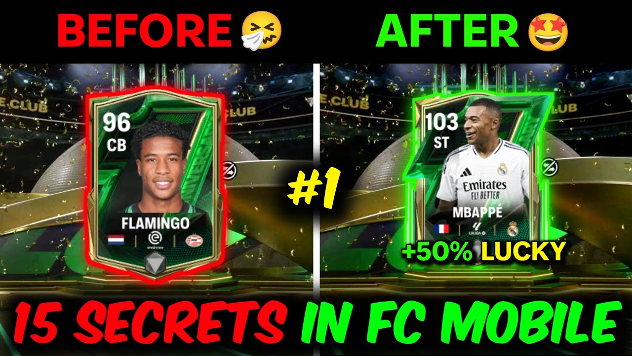 15 SECRETS NO-ONE WILL TELL YOU in FC Mobile 25 [Part1] | Mr. Believer