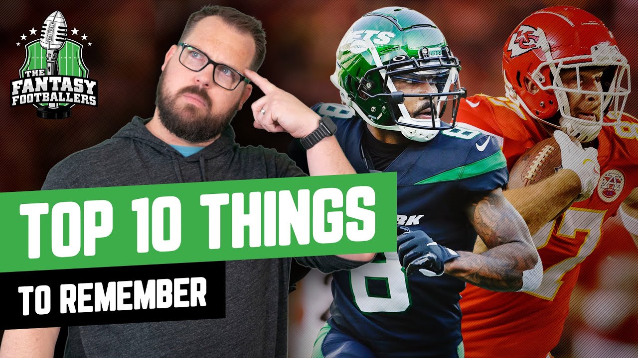 Top 10 Things to Remember + Second Year Studs