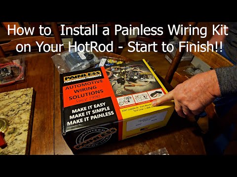 How to install a Painless wiring harness kit in YOUR Hot-rod