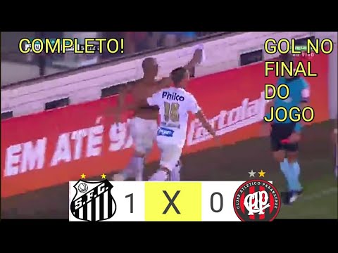 Santos 1 x 0 Atlético-PR - Melhores Momentos & Gol(COMPLETO) - Sánchez Faz Gol nos Últimos Minutos