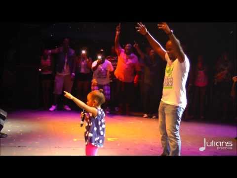 Bunji Performs Differentology w. Daughter Syri @ Six Flags Caribbean Concert 2013 + Fayann