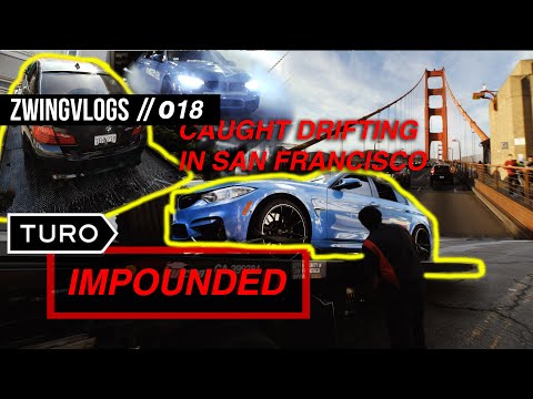 BMW Turo Rental M3 & M5 get IMPOUNDED on the way to SEMA Vegas