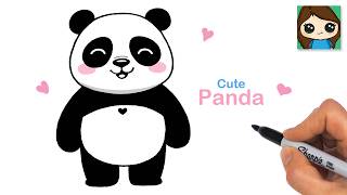 How to Draw a Panda 🐼 Relaxing Step by Step Hobby