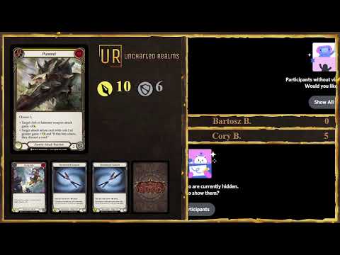 Live Flesh and Blood Coverage - Commoner Blitz 1-23