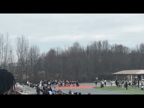 Girls 100m at 2025 Tigers Early Bird Invitational at Massillon 3/29/25