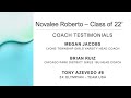 Novalee Roberto - Class of 22' - Coach Testimonials (2020)