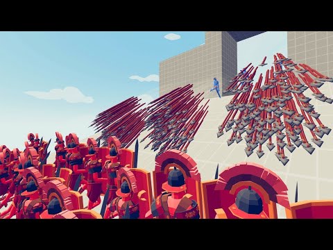 100X ROMAN VS EVERY GOD - Totally Accurate Battle Simulator TABS