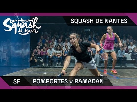 Squash: Pomportes v Ramadan - Squash de Nantes 2016 SF Highlights