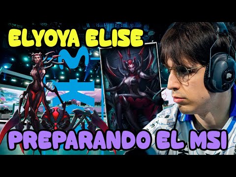 ¿Elise en el MSI? Elyoya prepara una araña quirúrgica para Vancouver