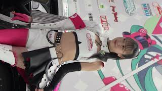 【4K】WF2025W GoodSmileRacing ブース 荒井つかさ 松原杏佳 さん② ワンフェス冬2025