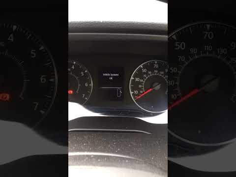 AdBlue level correct. The sign you see once you have added the Ad Blue to your Dacia Duster.