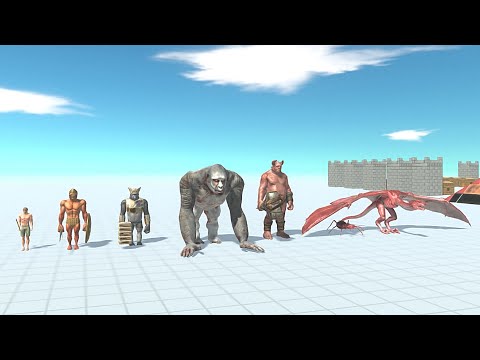RANDOM TEAM #19 VS ALL FACTION - Animal Revolt Battle Simulator