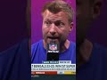 Sean McVay says he was mic’d up and PREDICTED Aaron Donald’s CLUTCH stop #shorts
