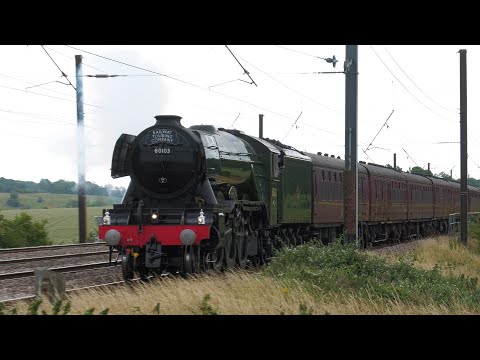 60103 'Flying Scotsman' Races up Stoke Bank with The Centenary Weekender Day 1 - 30/06/23