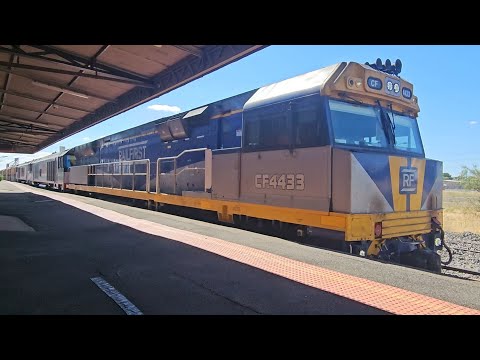 1PM9 SCT up "Dark Ghost #2" (CF CSR CSR, 102P), Forrestfield to Laverton, 1640, 21/1/26, Horsham VIC